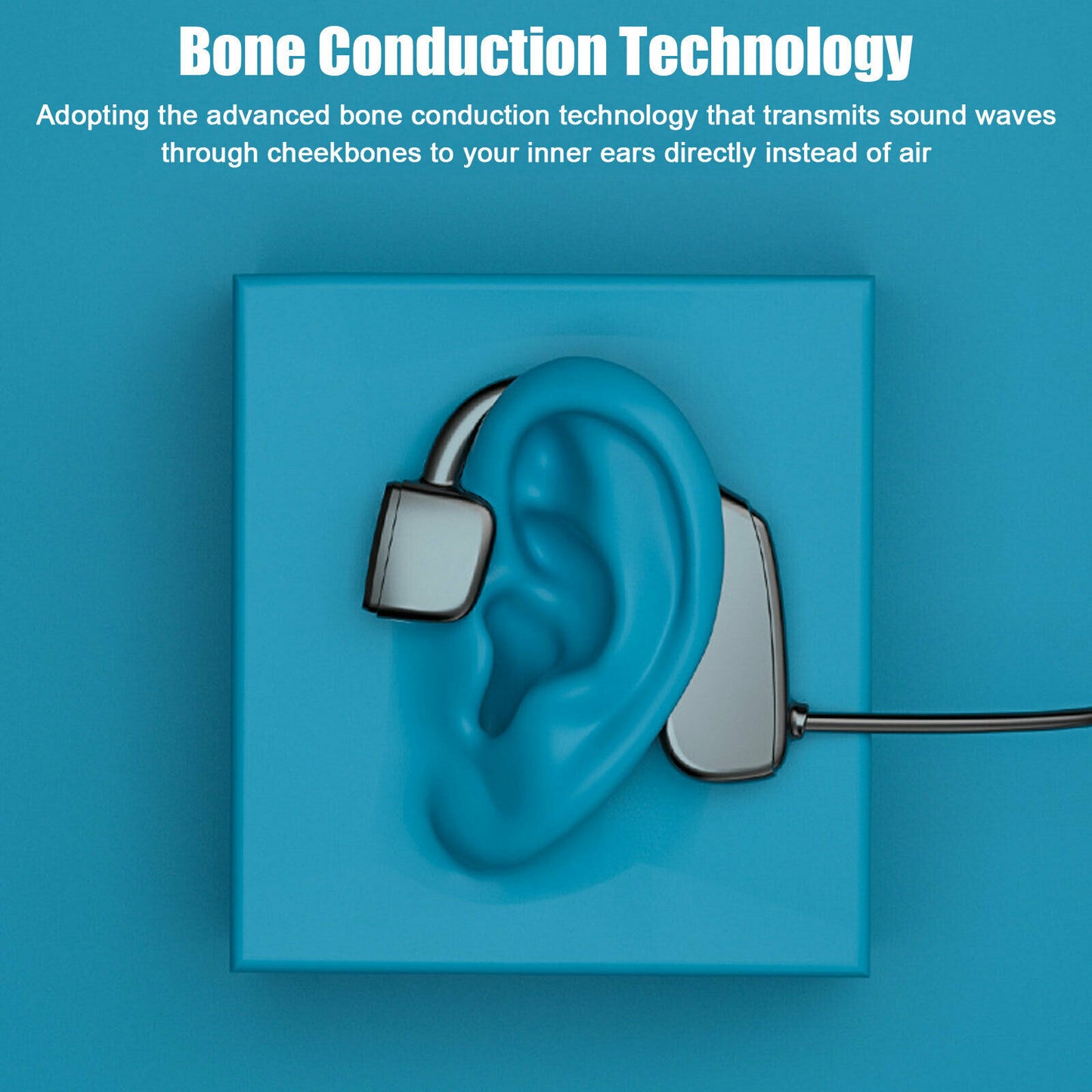 Bone Conduction Bluetooth Headphones