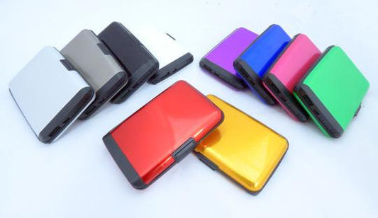 Aluminum RFID Charging Wallet