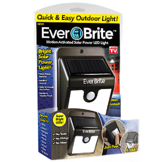 Ever Brite Solar LED Outdoor Light