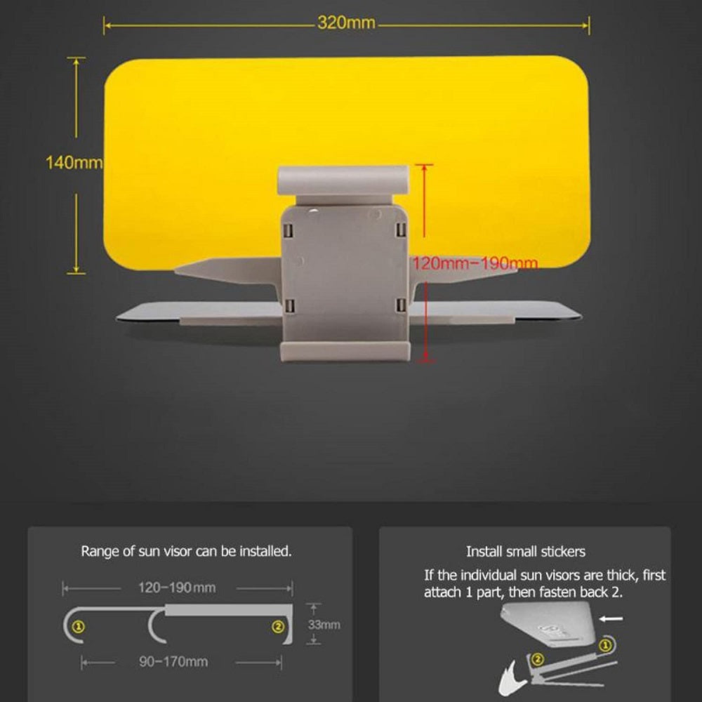 HD Day & Night Vision Visor