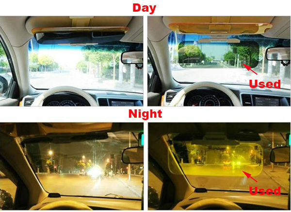 HD Day & Night Vision Visor Clip On