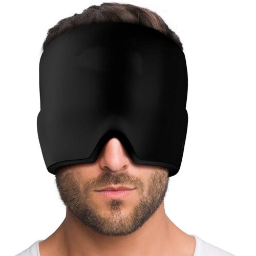 Headache Migraine Relief Hat Wrap Cold or Hot Compress Cap