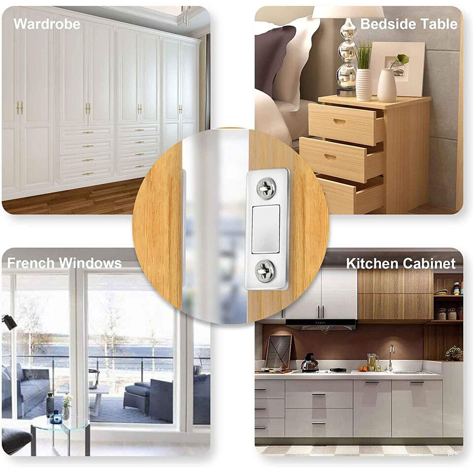 Magnetic Cabinet and Door Closures Set of 10