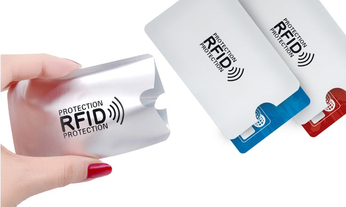 RFID Blocking Credit Card Sleeves Set of 4 As Seen on TV Web Store RFID Blocking Credit Card Sleeves Set of 4 As Seen on TV Web Store