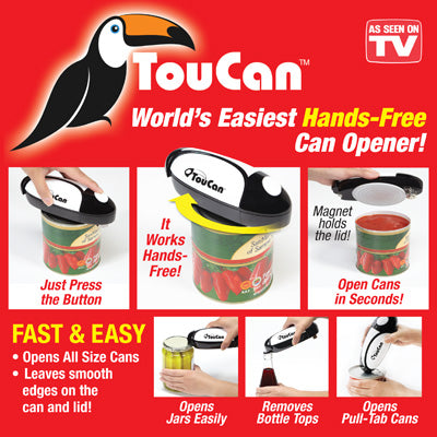 TouCan Can Opener As Seen on TV