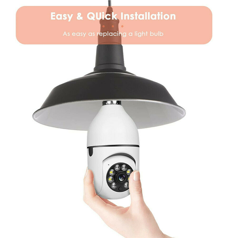 Wireless Wifi Light Bulb Camera