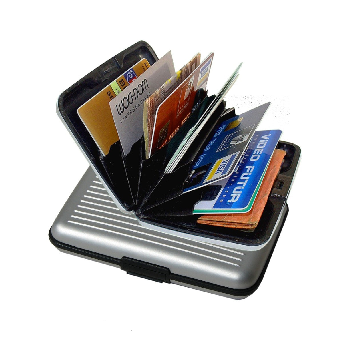 Aluminum Wallet RFID Blocking