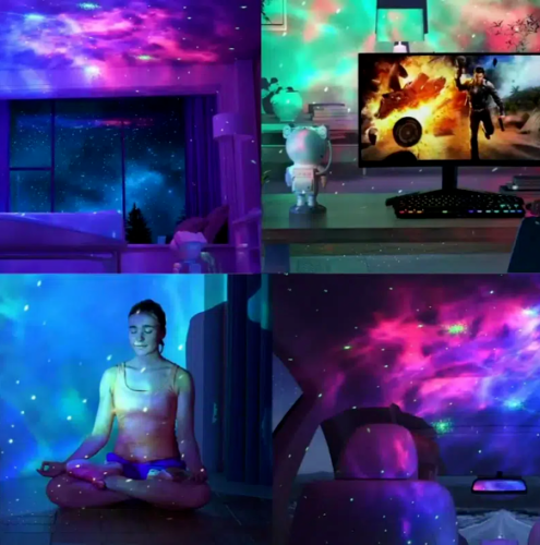 Astronaut Galaxy Projector Star Night Light