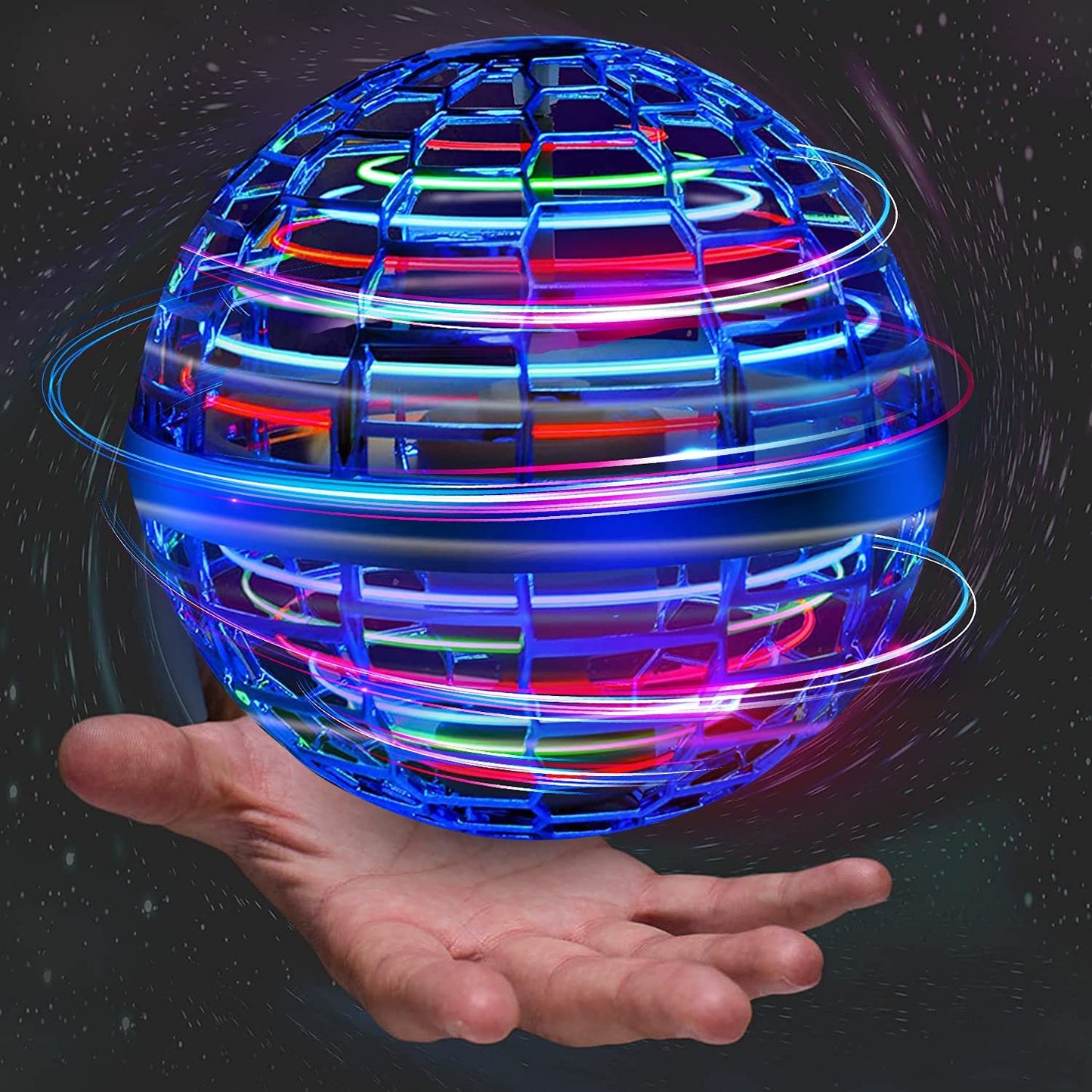 Galaxy Flying Orb LED Spinning Ball