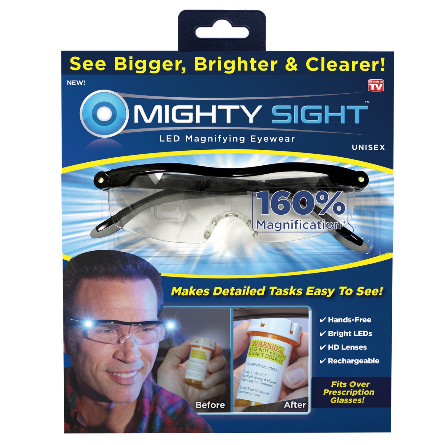 Mighty Sight LED Magnifying Glasses