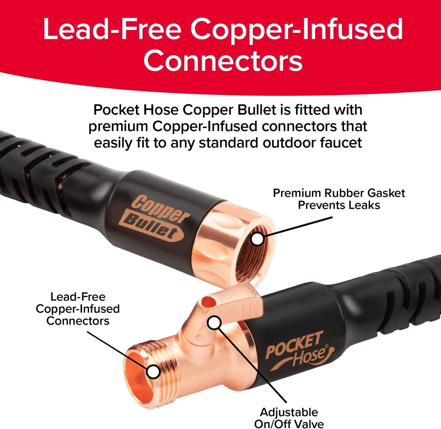 Pocket Hose Copper Bullet