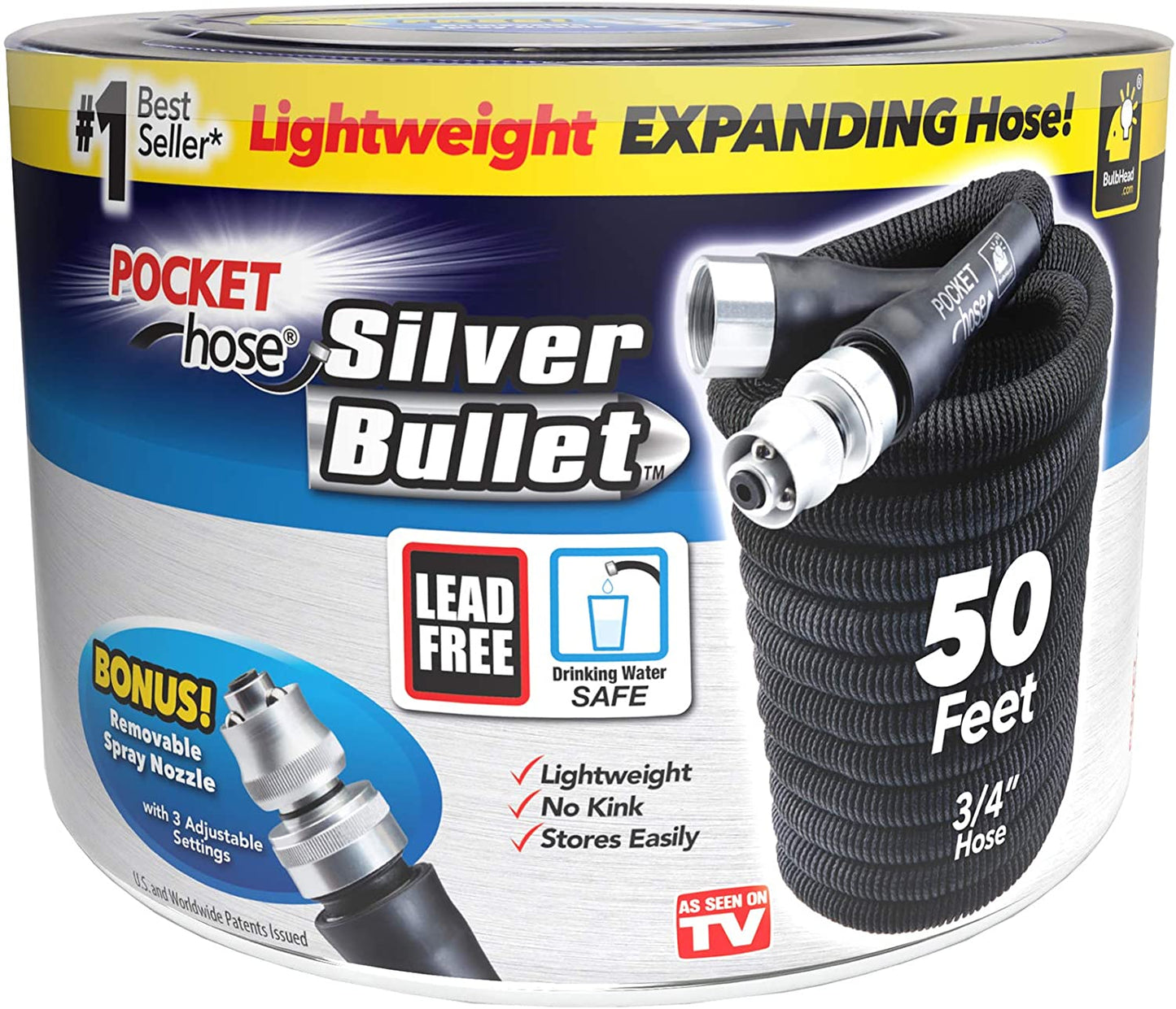 Pocket Hose Silver Bullet