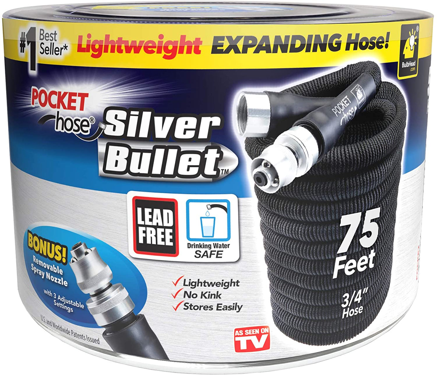 Pocket Hose Silver Bullet