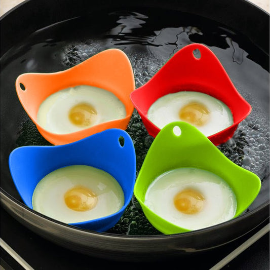 Silicone Egg Poacher Cup Set of 4