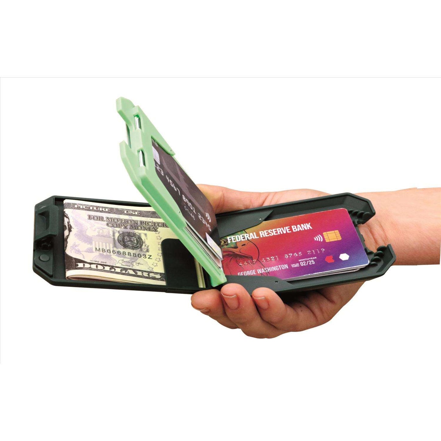 Slim Mint Wallet RFID Blocking