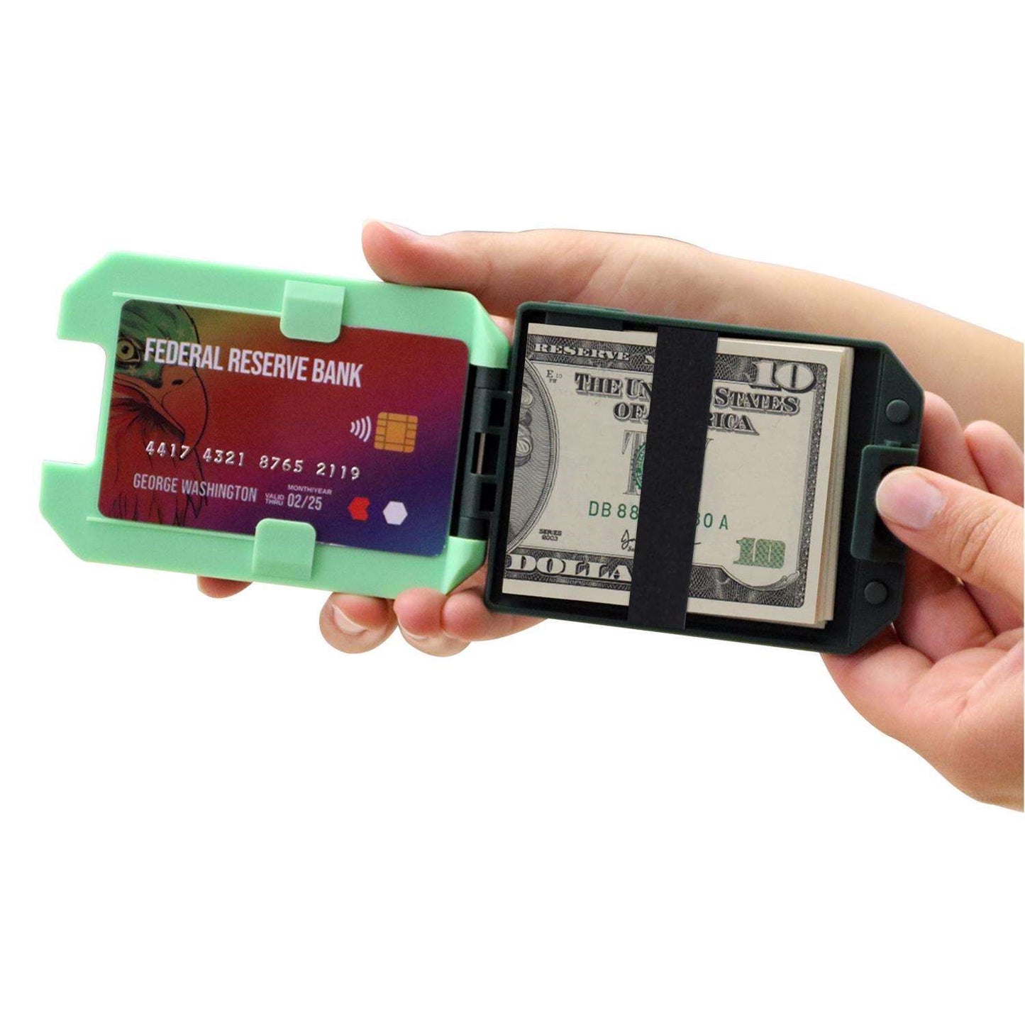 Slim Mint Wallet RFID Blocking