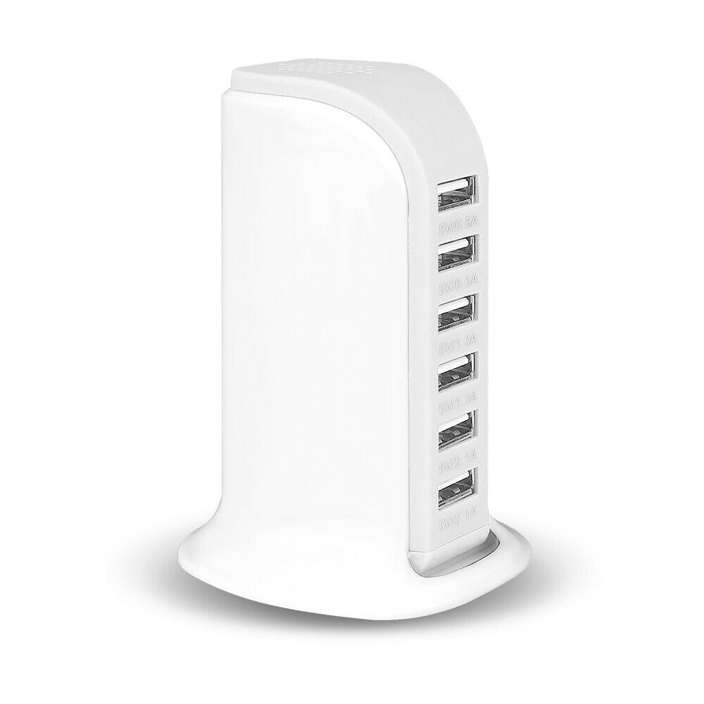 USB Charging Station 6 Ports