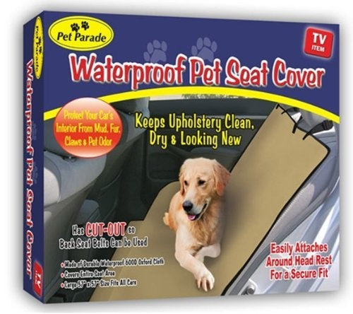 Waterproof Pet Seat Cover Durable Oxford Cloth